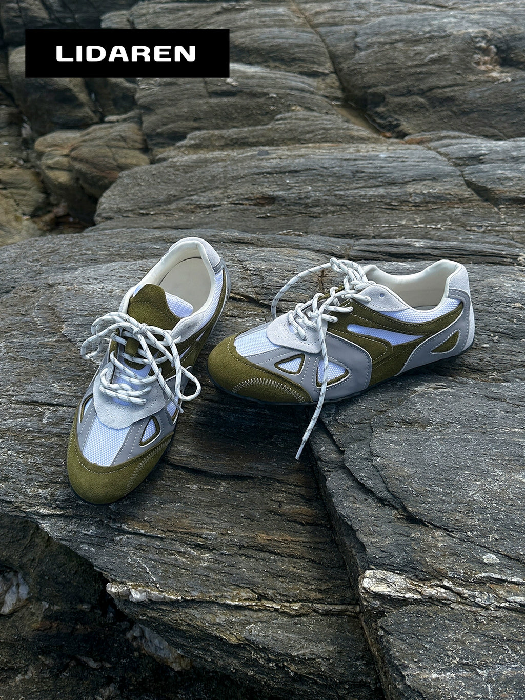 Lidaren Produced Breathable Color Matching Retro Casual Shoes