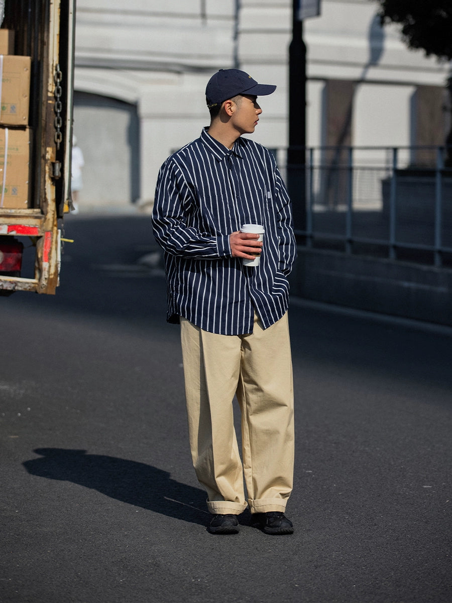 NOEARS Tooling Japanese Retro Loose Casual Pants