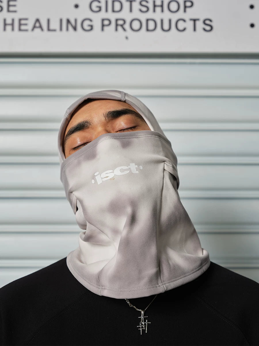 ComicTree C.t 2025 winter heat-sensitive color-changing letters windproof mask