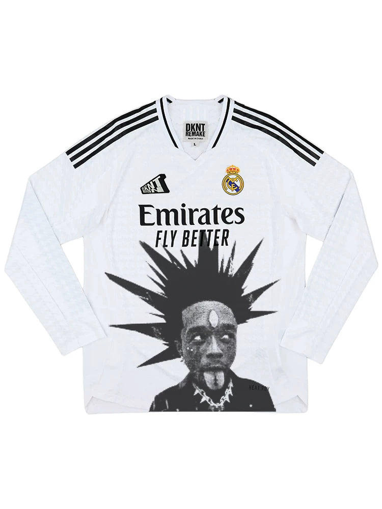 KANYE Casual Portrait Print Tee