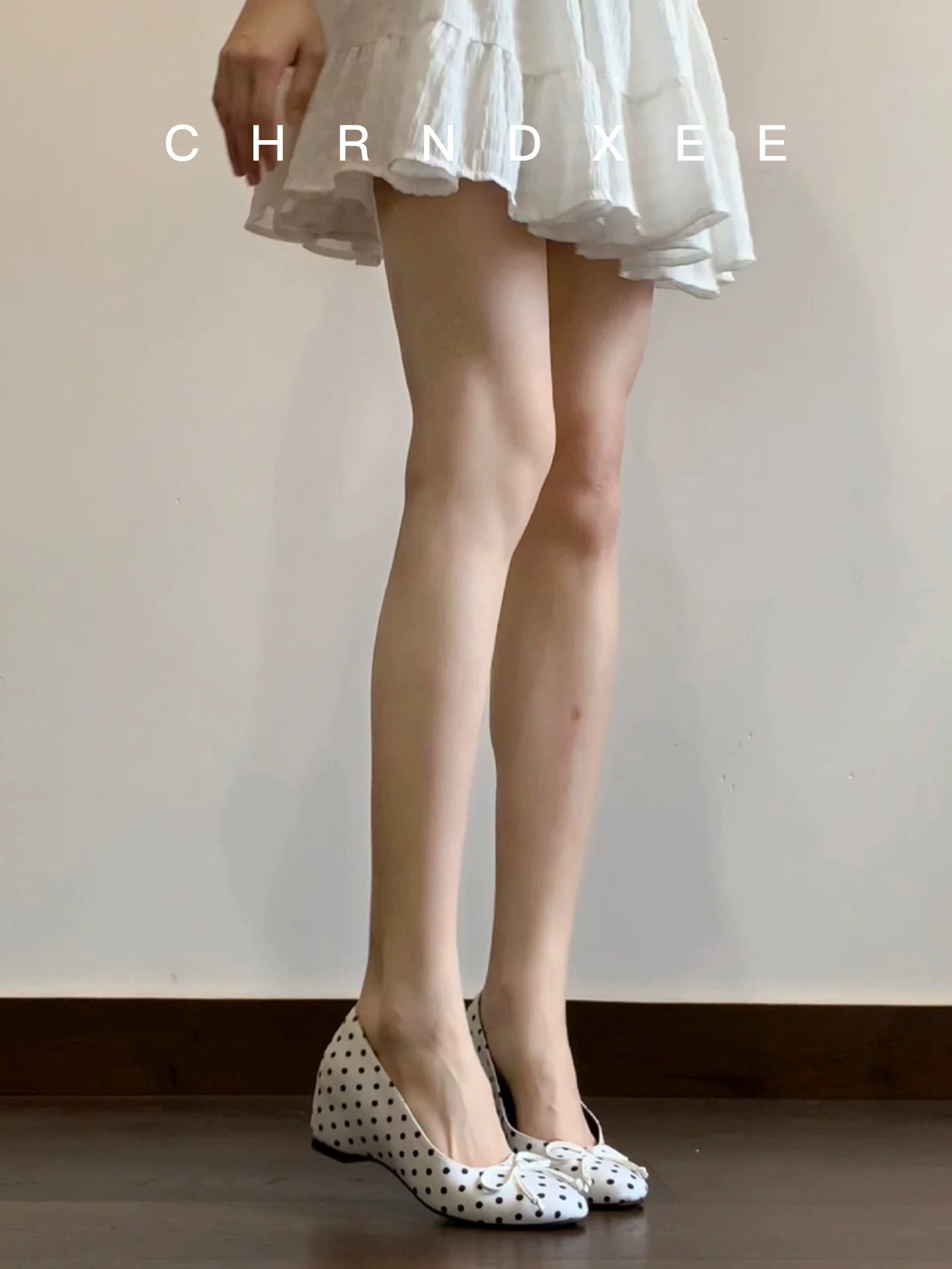 CHRNDXEE Versatile Bow Light Mouth Single Shoes