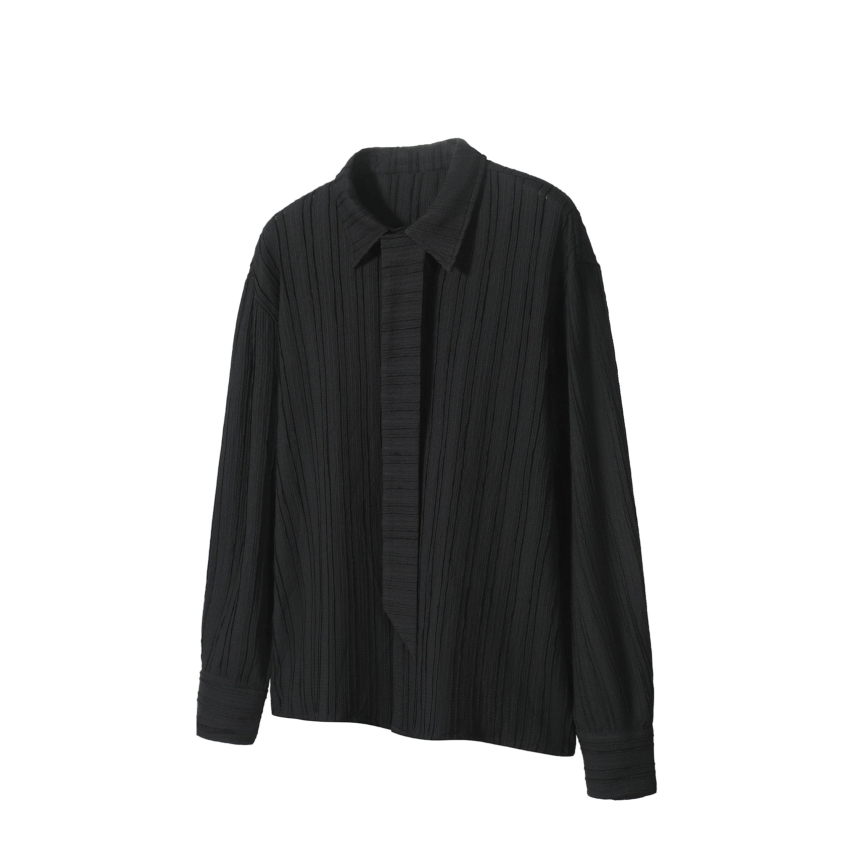 TZ Killer Versatile Loose Square Collar Long Sleeve Shirt