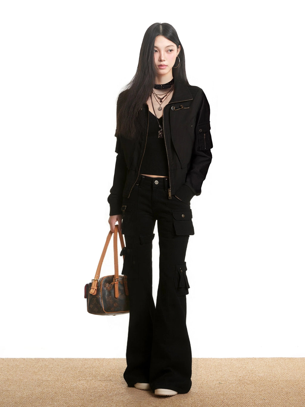 RHNDE Vintage Irregular Loose Short Jacket