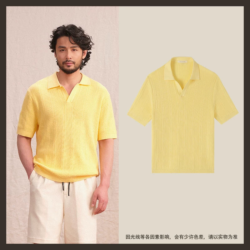 CULTUM Vintage Sport Hollow Polo Shirt
