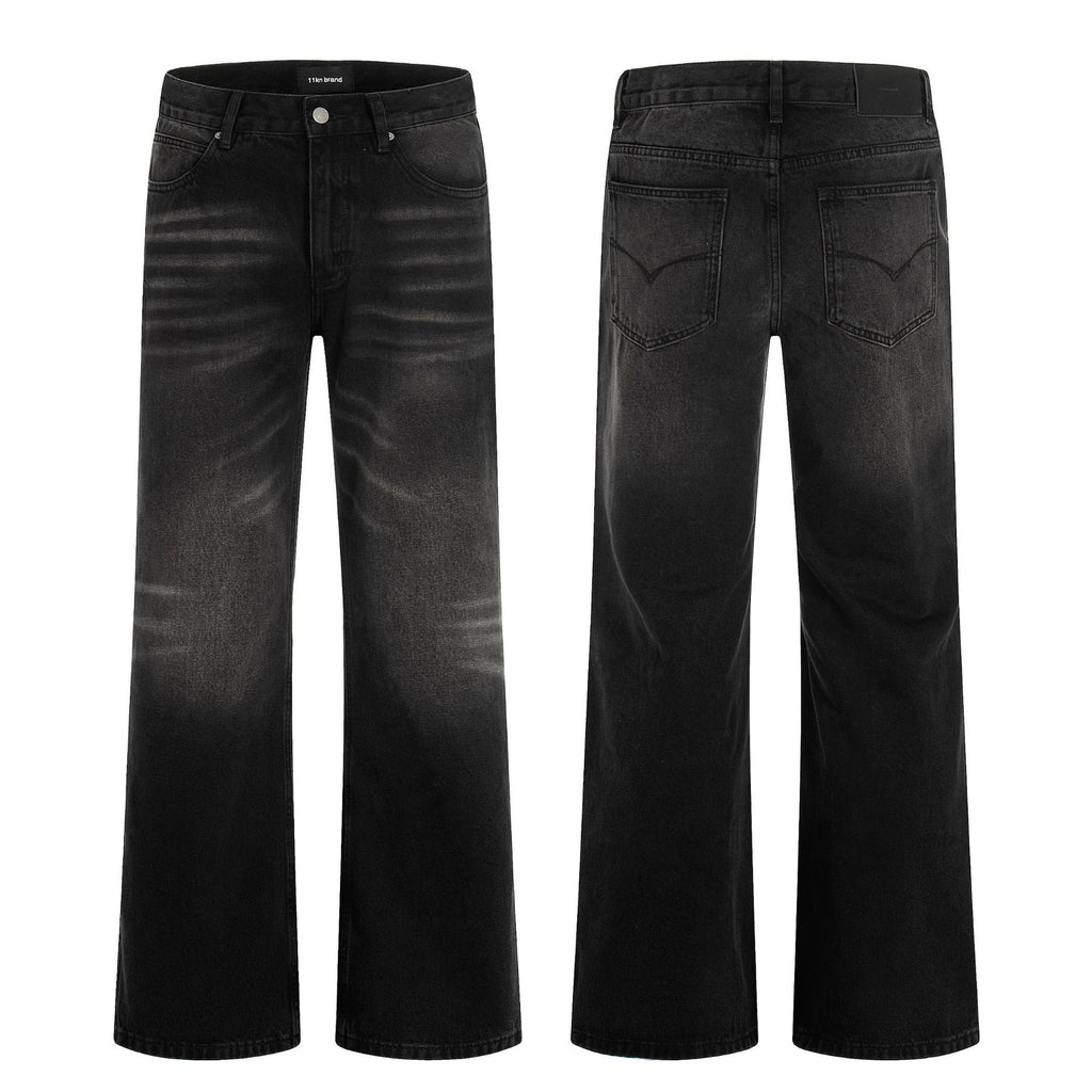 11KN Vintage Flared Slim Slim Straight Jeans