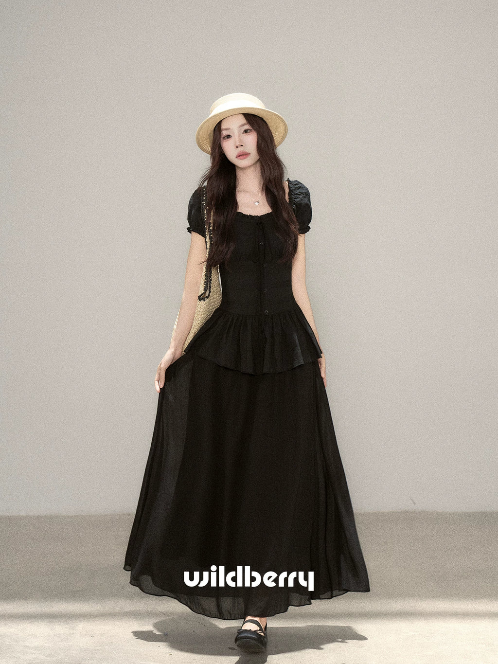 Wildberry Temperament Waist Dress