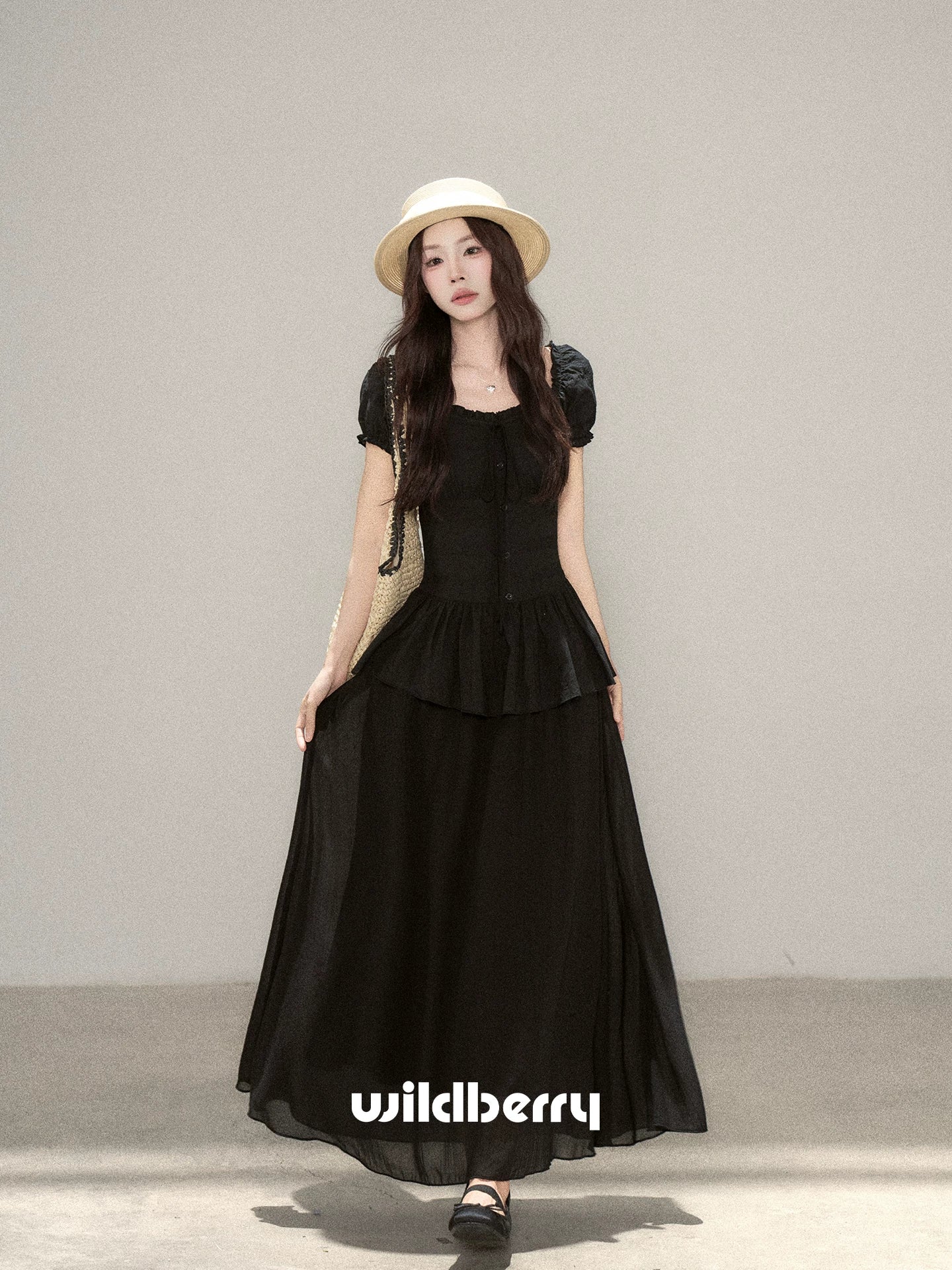 Wildberry Temperament Waist Dress