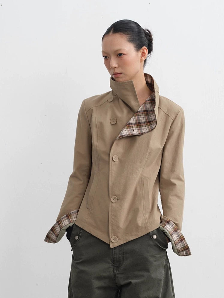 LINY LIBERTY Vintage Loose Trench Coat