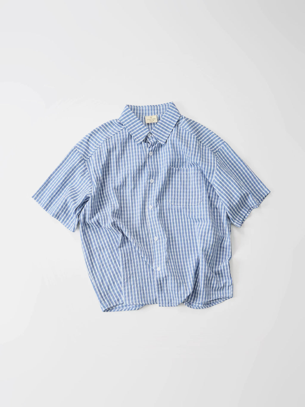 LIVINGTOWN Versatile Casual Lapel Plaid Shirt