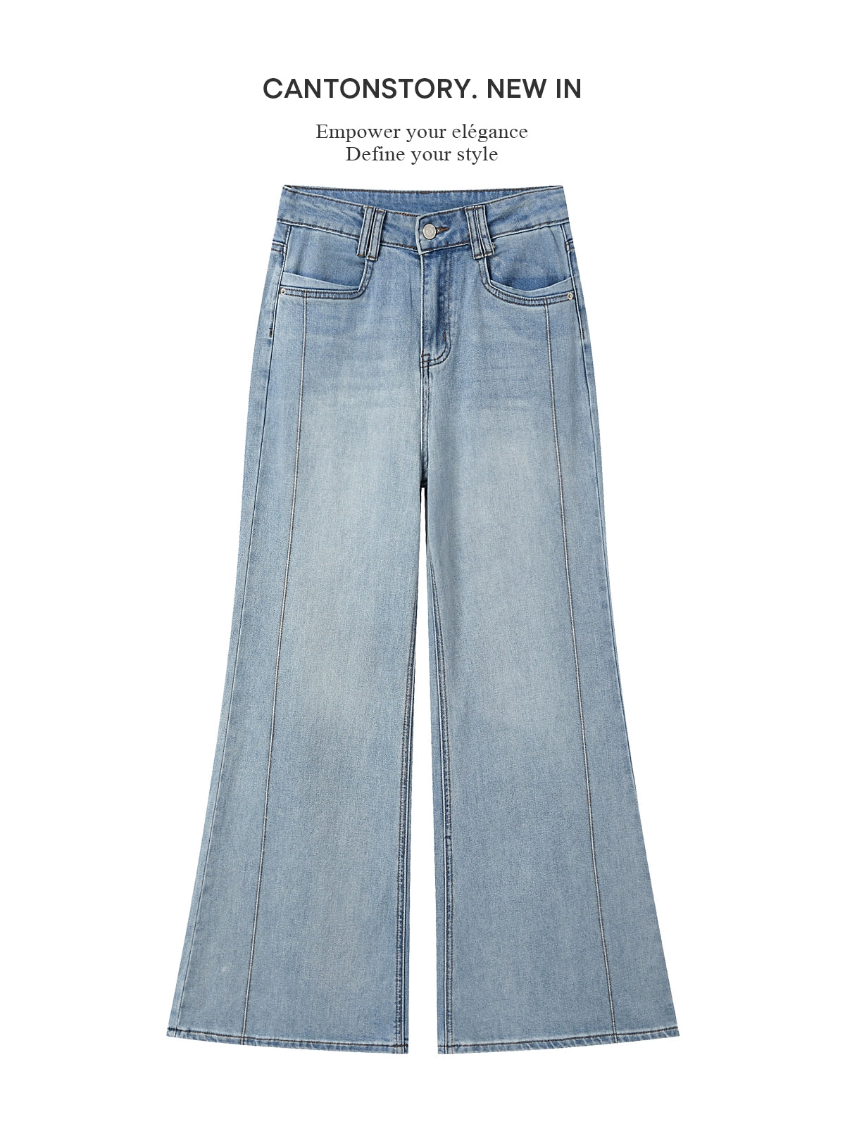 Cantonstory Vintage Loose Skinny Jeans
