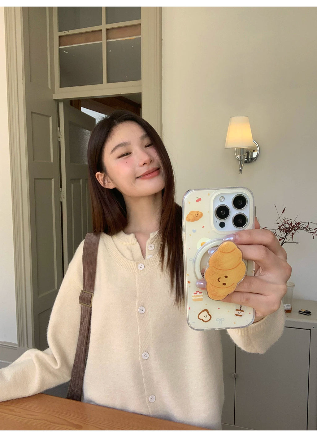 Kano Bread Print Mobile Phone Case with Stand