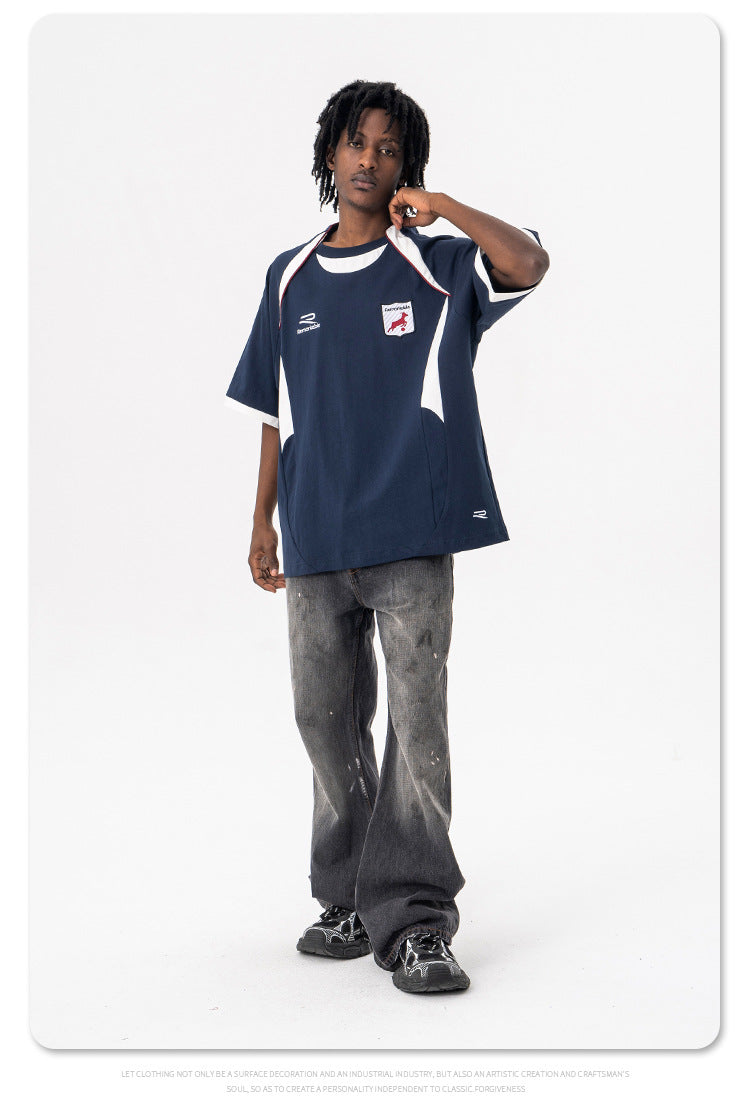 FORGIVNESS REMARKABLE quick-drying splicing sports Tee