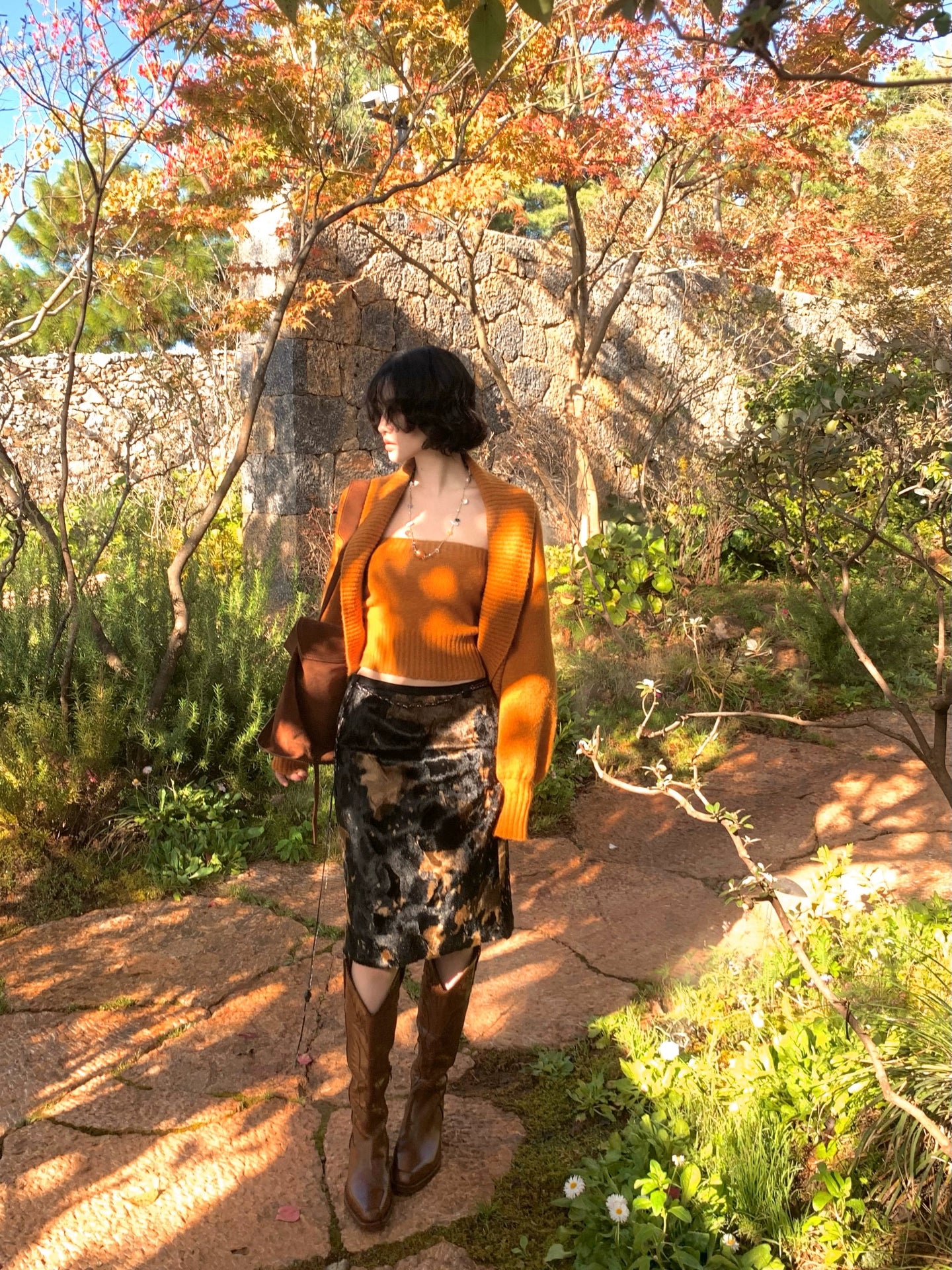 KELIFAN Wool-blend Knitted Cardigan