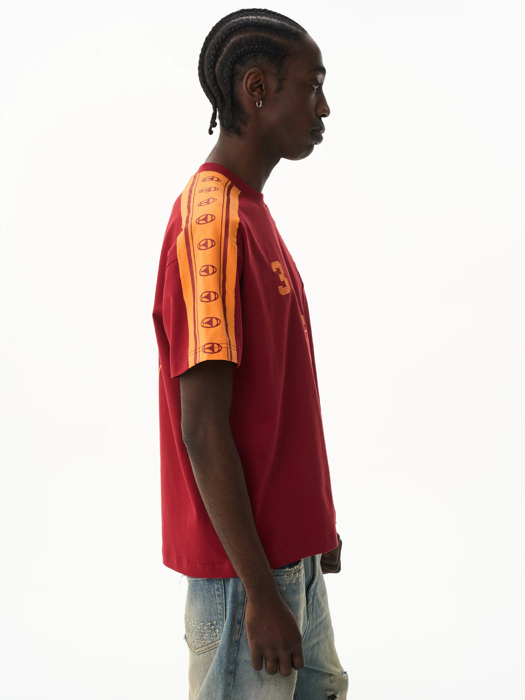 BLINDNOPLAN Vintage Contrast Sports Tee