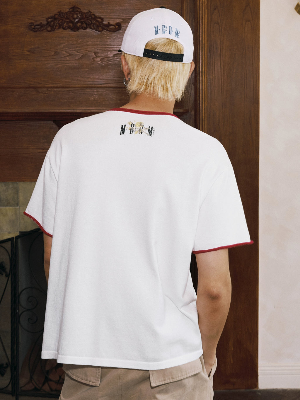 MEDM Cheetah Pattern Casual Tee