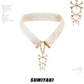SUMIYAKI Lace Retro Style Necklace