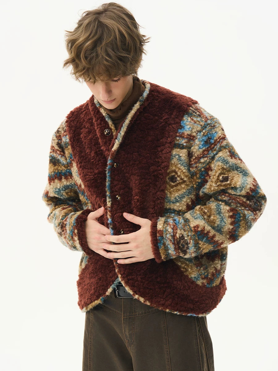 CNEW Spliced Wool Thermal Jacket