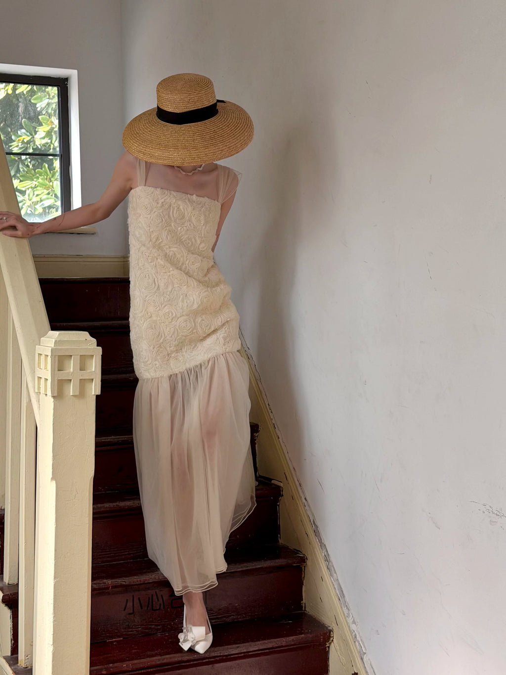 1S Yarn Tube Top Suspender Skirt