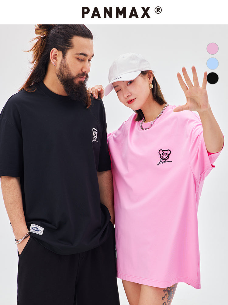 PANMAX Bear Toothbrush Embroidery Cool Tee