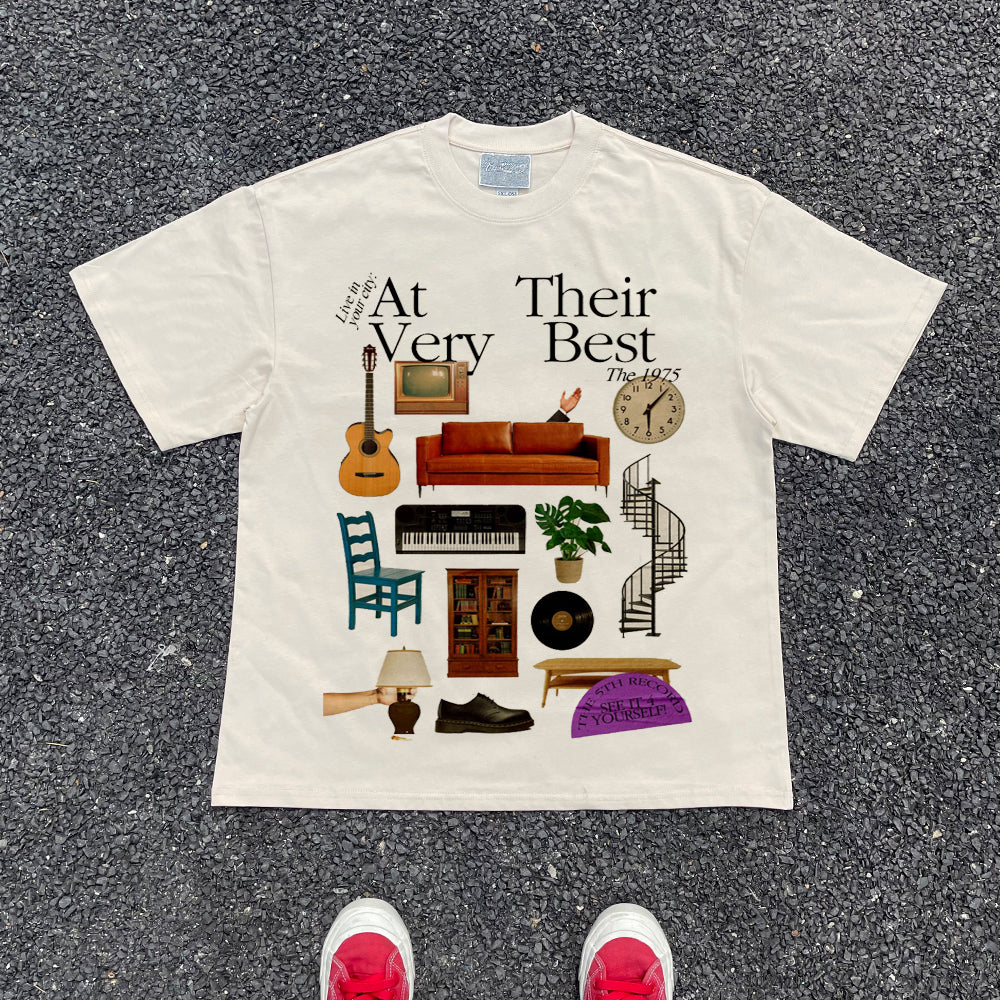 Wang Youbing Studio! HOME 260g 100% Cotton Tee