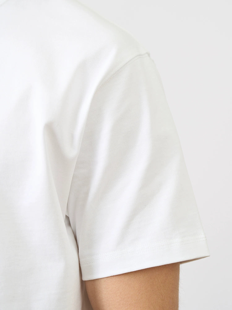 Simwood Basic Heavy Casual Round Neck Tee
