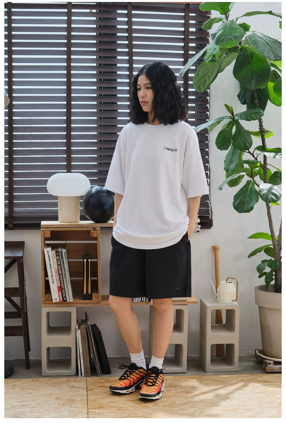 Battles Oolong Ball Shaolin Island Vintage Printing Loose Tee