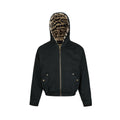 MADEEXTREME Lambswool Reversible Fleece-lined Hooded Jacket