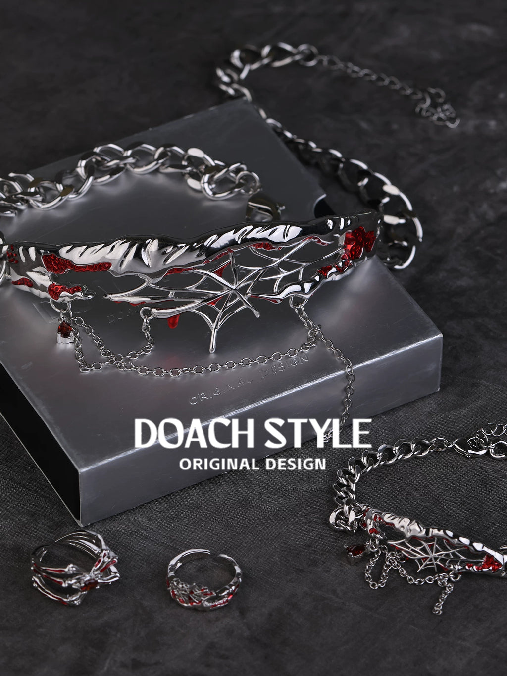 DOACH Spider Web Tassel Bracelet
