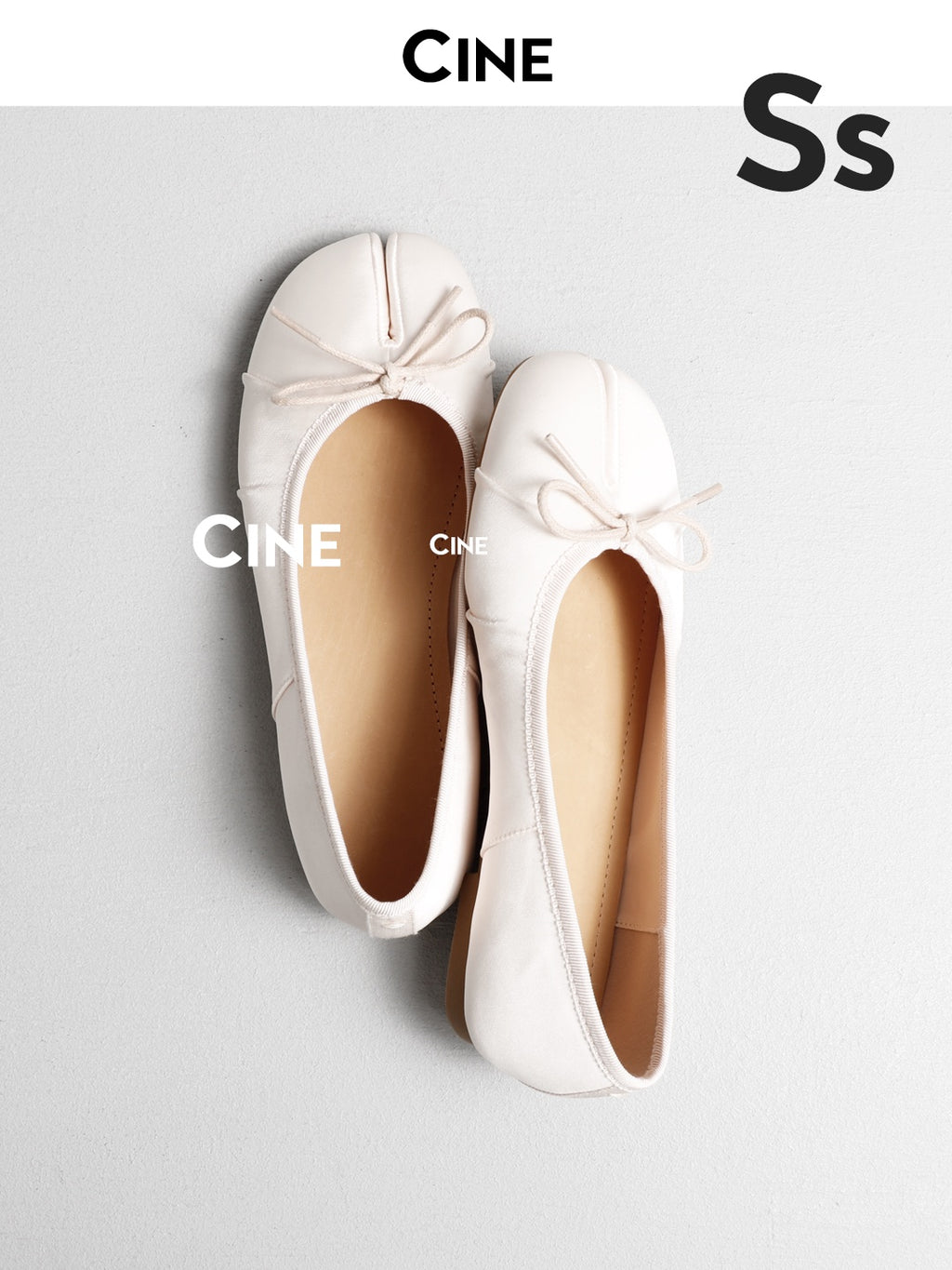 Cebostin Bow-toed Shallow Mouth Single Shoes