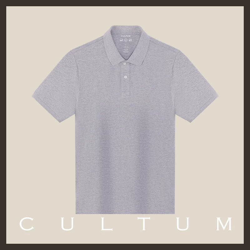 CULTUM Business Casual Versatile Gaoshu POLO Shirt