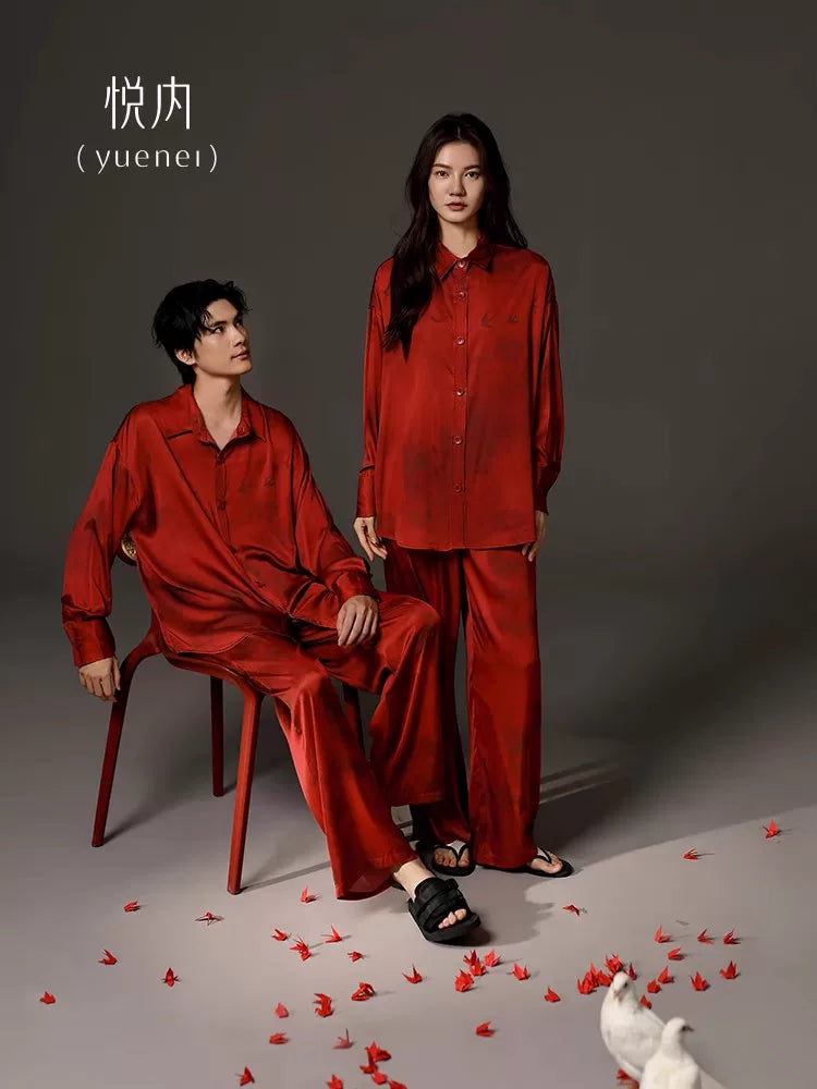 Yuenei Ice Silk Loungewear