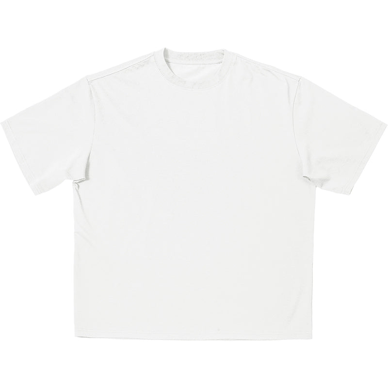 O3PARK Heavy Small Neckline Loose Tee