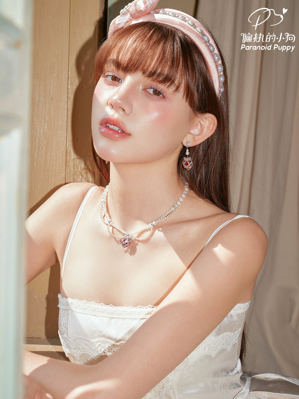 PP Long Fringed Pendant Earrings