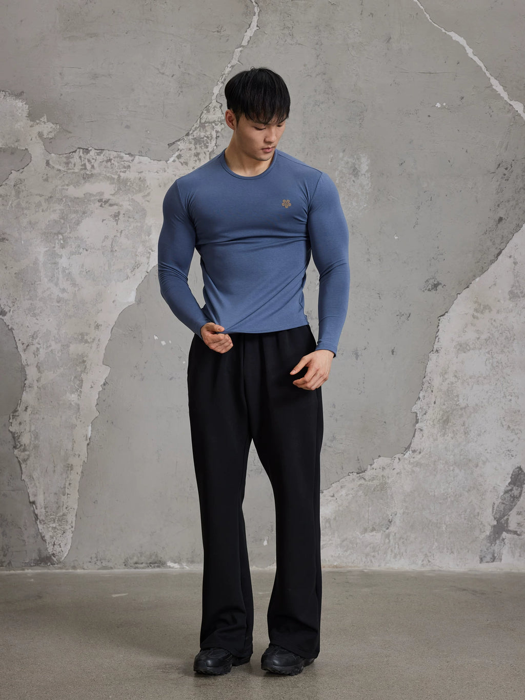AFTERGLOW Sports Slim Fit Front Shoulder Warm Long Sleeves