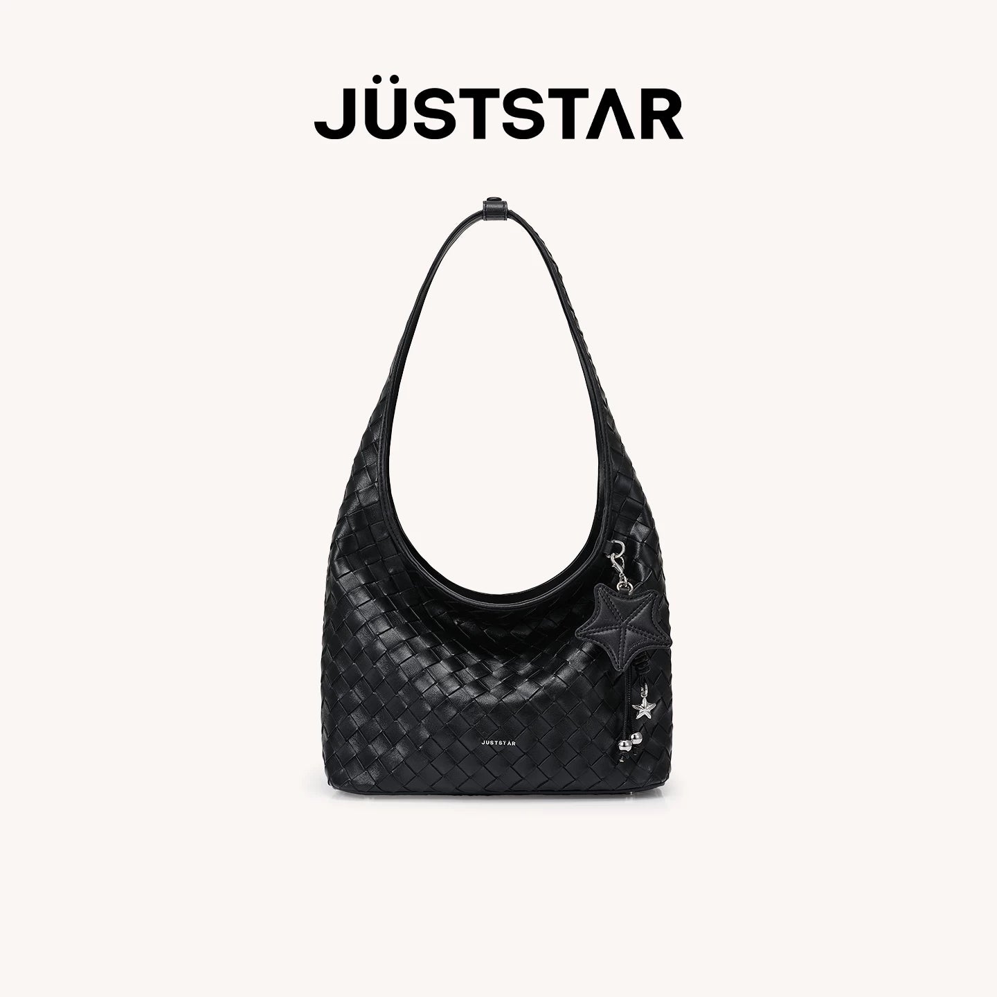 JUST STAR Large-capacity Lazy Vacation Woven Bag