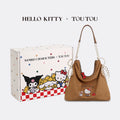 TOUTOU Hellokitty Suede Shoulder Armpit Bag