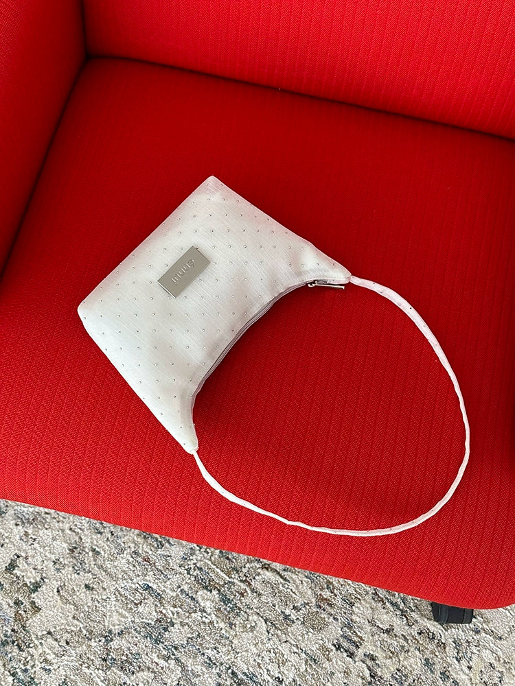 ENNUI Mesh Hot Drilling Transparent Underarm Bag