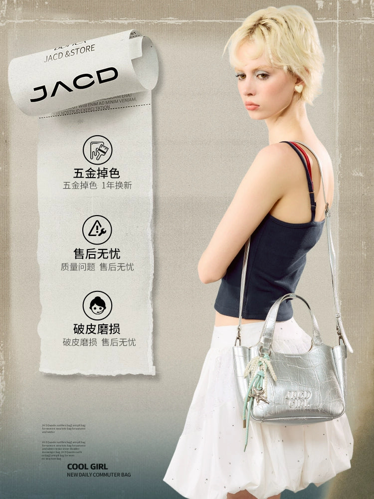 JACD Shoulder Messenger Bag Bucket Bag
