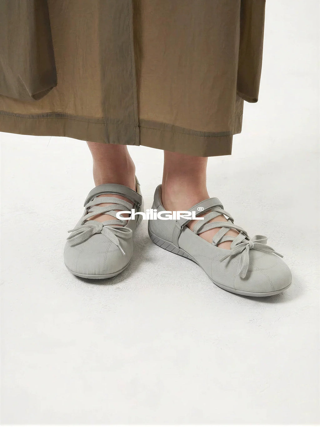 CHILIGIRL Casual Versatile Comfortable Strap Flat Shoes