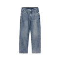 UNTILWERICH Straight-embroidered Loose Casual Hip-hop Jeans