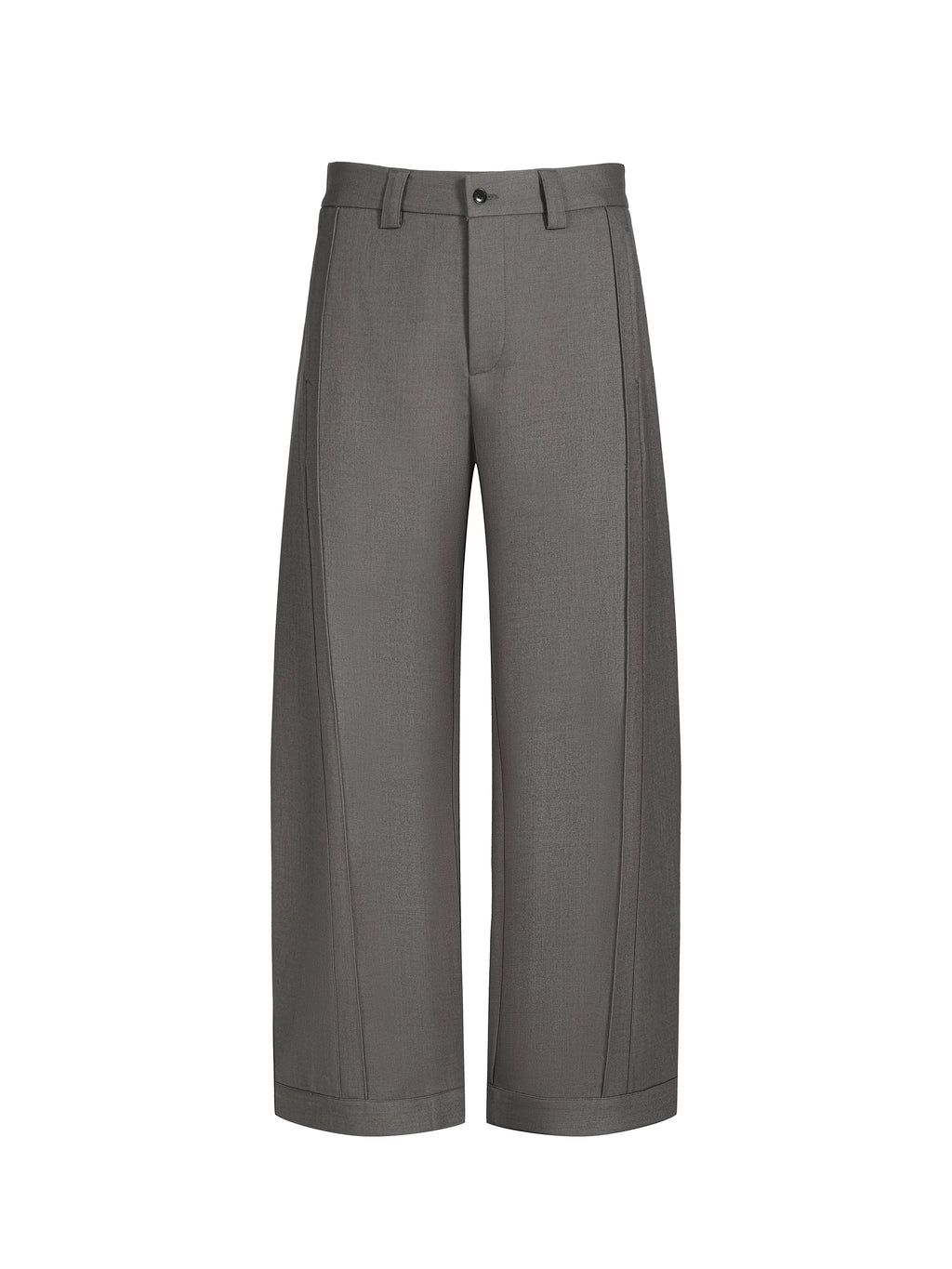 TERRAINCOGNITA Pinch Pleated Silhouette Casual Versatile Trousers