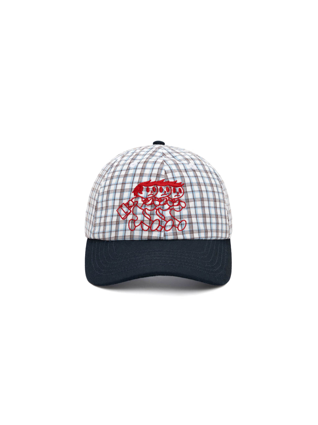 BENT IDEA Plaid Baseball Cap