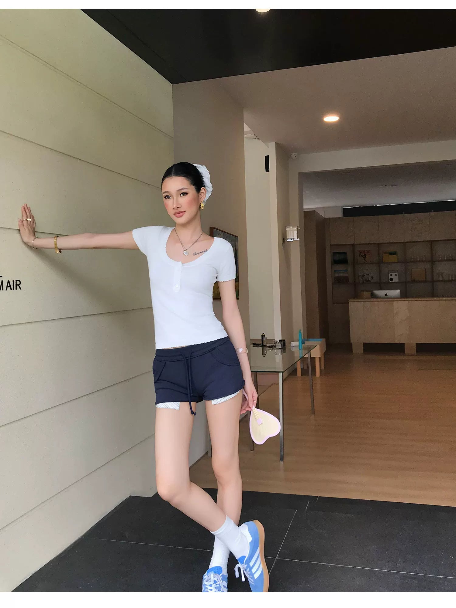 Audwyn Short Slim and Slim Round Neck Tee