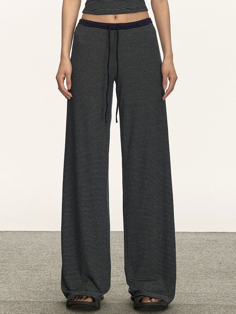 Anna Aneae Striped Casual Versatile Suit