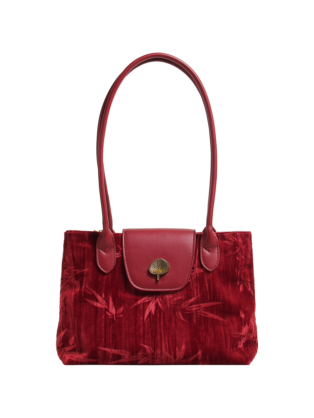 LOSEA New Chinese Style Pudong Fan Underarm Shoulder Bag