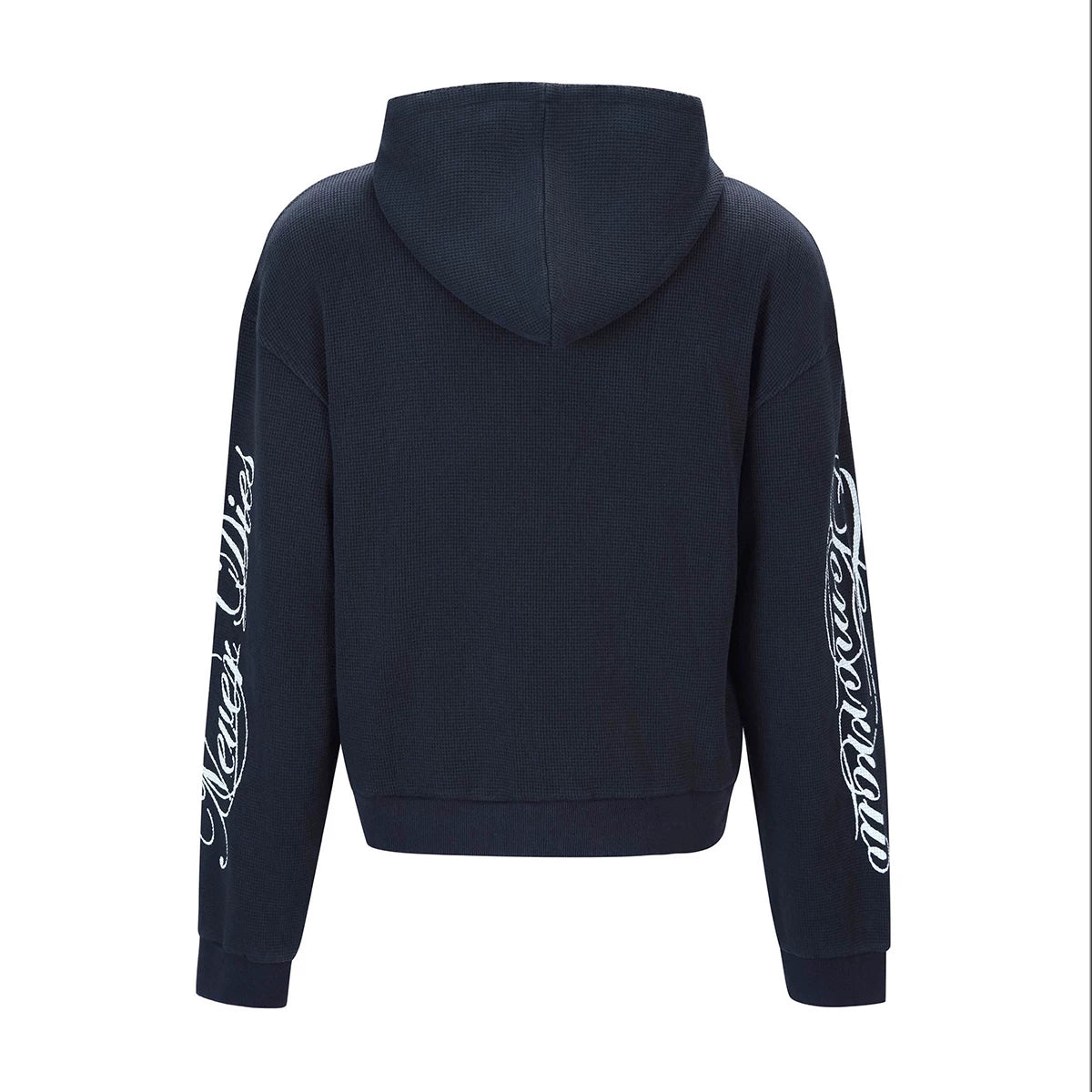 FTS Waffle Old Print Hooded Sweater Jacket