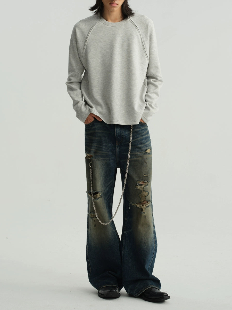 JCAESAR Special Structure Line Casual Long Sleeve