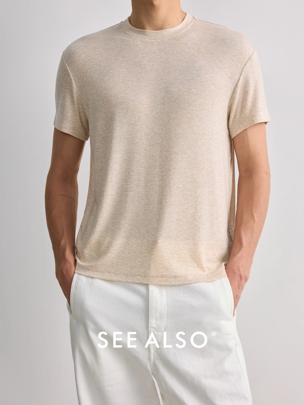 SEE ALSO Slack Minimalist Crew Neck Tee