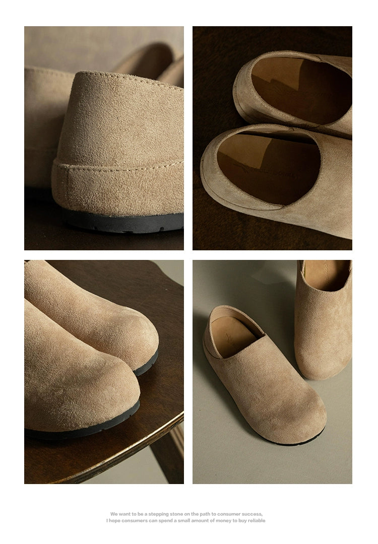 Donkey Wears A Pair of Thick-soled Half-slippers