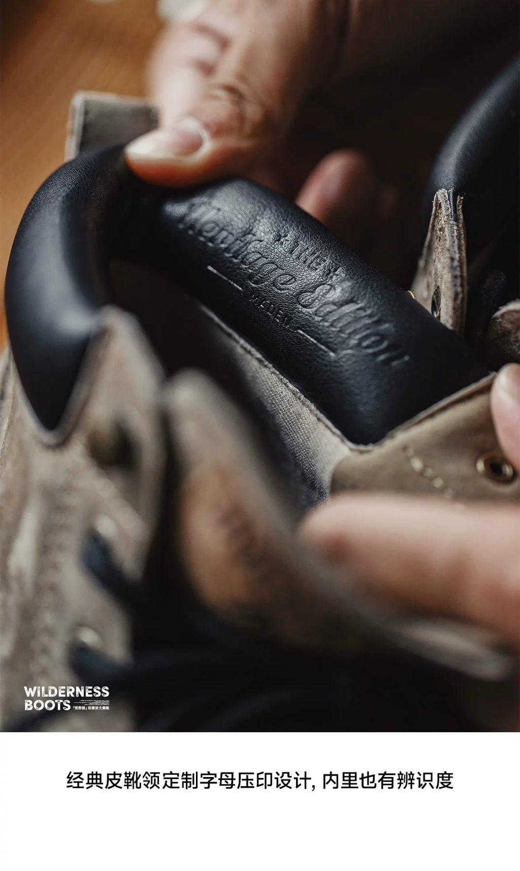 Maden Vintage Leather Premium Casual Versatile Boots